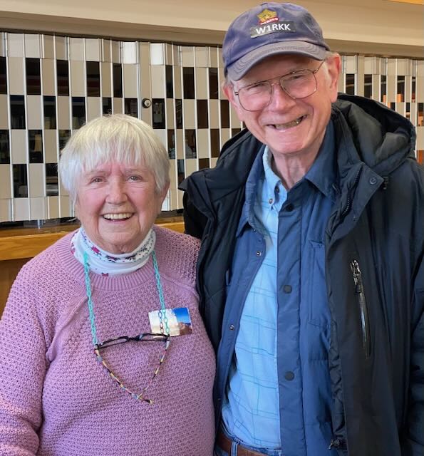 Joy WA1YZV and Dick W1RKK